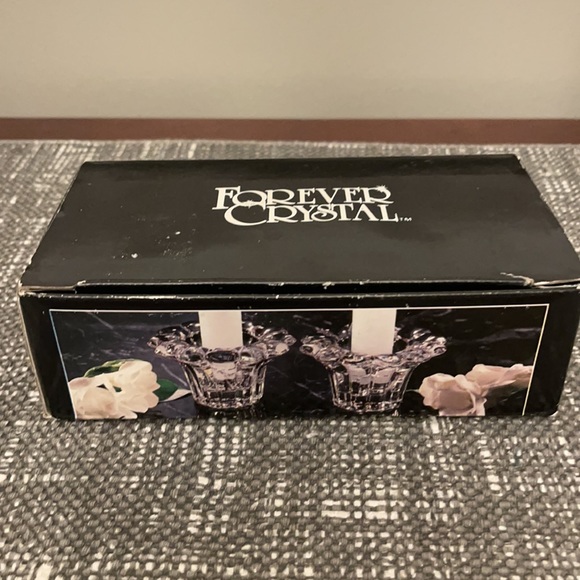 Forever Crystal set of 2 candle/votive holders. - Picture 8 of 8